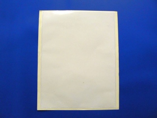 A4 Self Adhevsive Pocket: Size A4 Self Adhesive Pocket made from 180 micron clear open on the short side with a clear adhesive back<br>Please ring for prices.