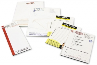 Printed Invoice and Order Pads: These are made to order with no carbon required and your graphics please call for a quote.<br>