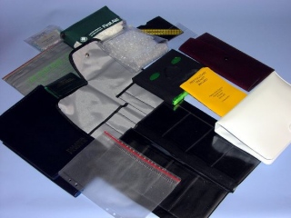 Welded Pockets,Wallets and Sleeves: We produce many different wallets. Many are in constant production and can be modified to suit your specific needs for quick turnaround or designed to suit your exact requirement. Many of our products are used for advertising and promotional purposes, others being for product or document presentation and protection. Wallets can be made in coloured or clear plastic to any size.