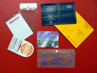 Membership and Pass Holders: Large runs on plastic ticket holders, folders all made to order, silk screen printed or plain. A good way to advertise! Present information, home buyers packs and documentation wallets with your matching stationary.<br>We can print full colour using digital print process directly on to the pvc, so ideal for small runs.